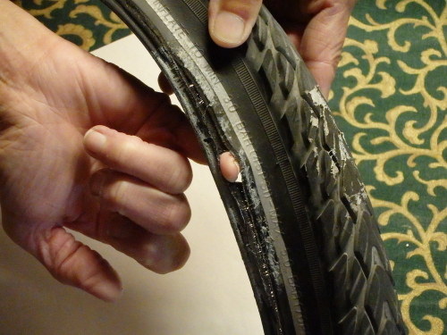GDMBR: Terry demonstrated the Tire Failure.